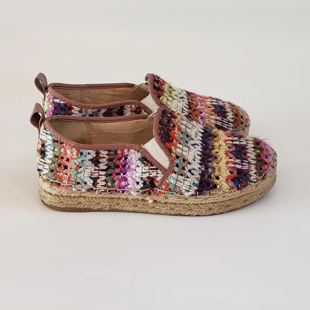 Sam Edelman Carrin Women's Multi colored Espadrille Size 7.5